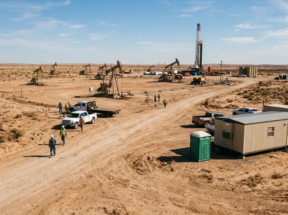 Porta Potty — Oil Field Porta Potty — Oil Field