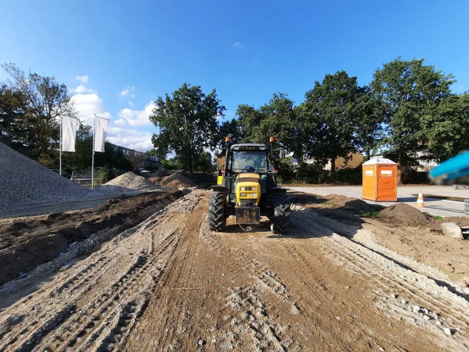 Tractor — Construction Site